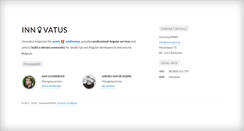 Desktop Screenshot of innovatus.be