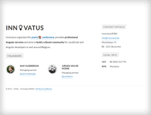 Tablet Screenshot of innovatus.be