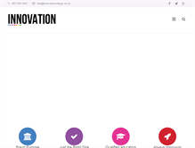 Tablet Screenshot of innovatus.co.za