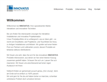 Tablet Screenshot of innovatus.de